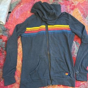 aviator nation zip up